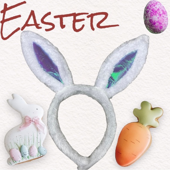 Easter Bunny’s Infant Headband - Picture 1 of 5